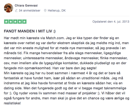 Match.com trustpilot