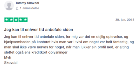 trustpilot senior.dk